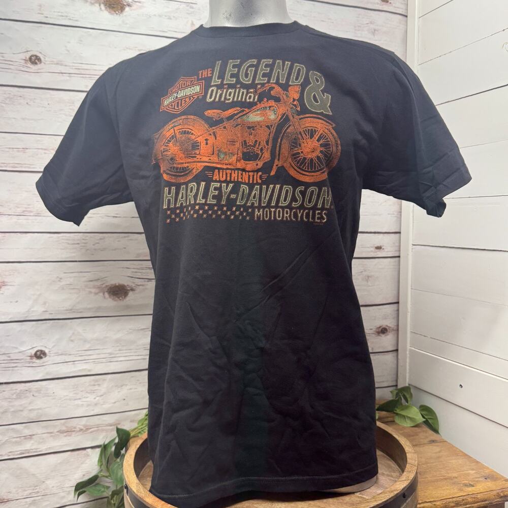 Harley Davidson Motorcycles Legend T shirt L Black Lynwood, WA Emerald City